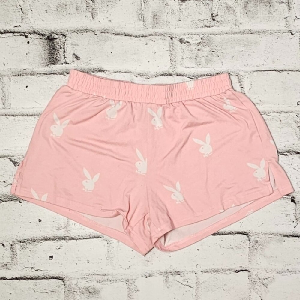 Playboy Women's Pink Lounge Shorts